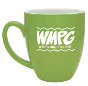 Lime Green WMPG Community Radio Mug