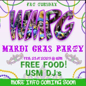 2023 WMPG Mardi Gras Party