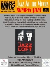 Jazz at the Movies - November 18th