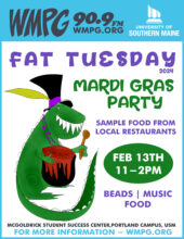 WMPG Fat Tuesday Mardi Gras Poster
