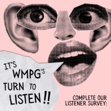 flyer for WMPG Listener Survey Promotion