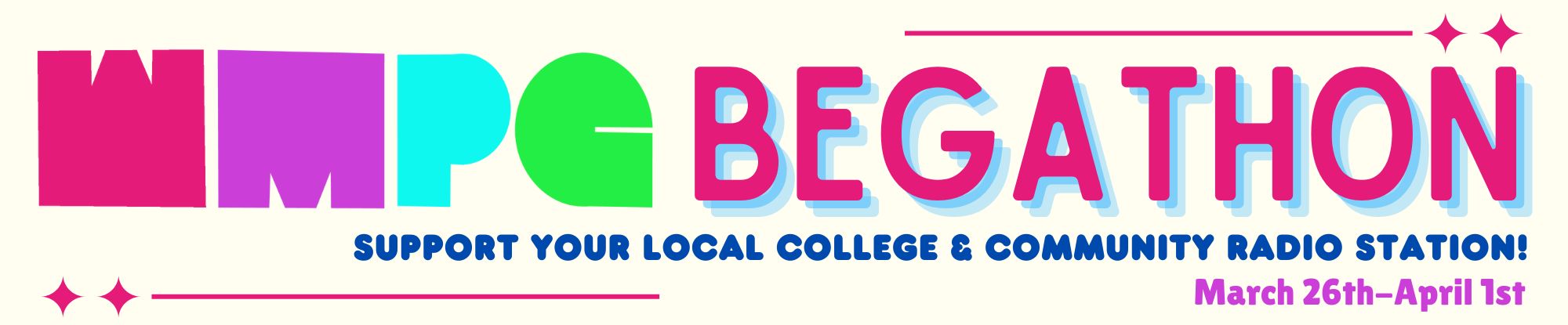 Begathon - Donate to WMPG