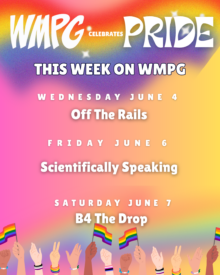 WMPG Pride Programing Flyer