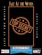 flyer for top secret jazz film