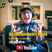 Image of flyer for the WMPG Movie - An Extraordinary Place