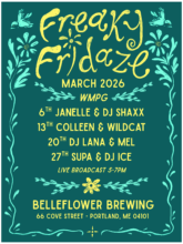 Flyer for Freaky Fridaze