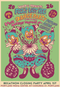 Flyer for Fools Last Beg Event