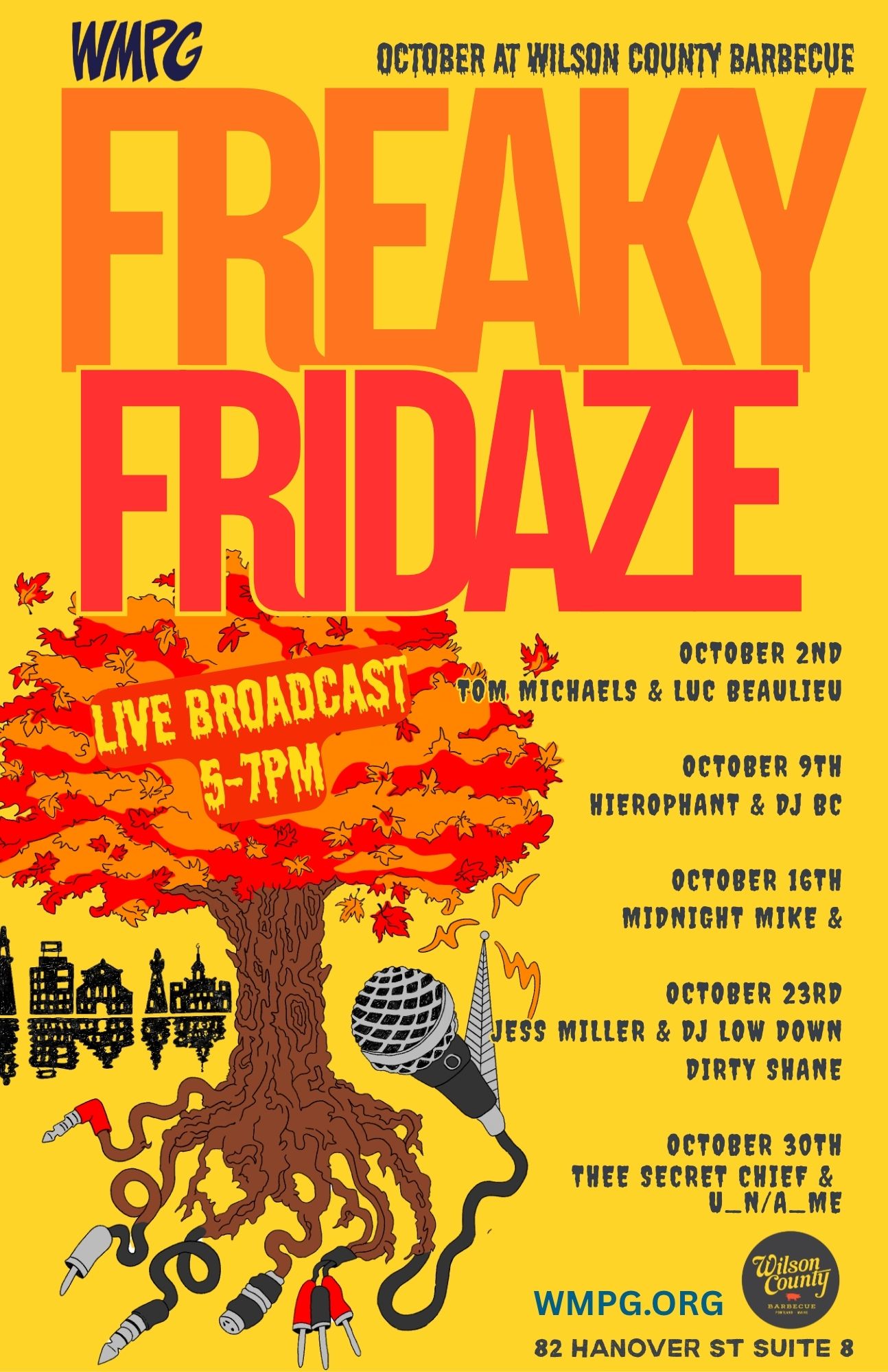 Freaky Fridaze: WMPG Happy Hour - wmpg