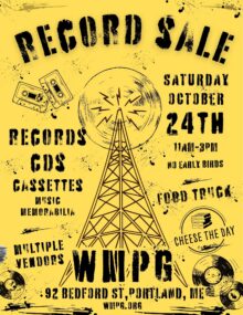 Flyer Record Sale